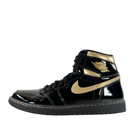 555088 032 Jordan 1 Black/Gold [USED] - 13 M (Used2)