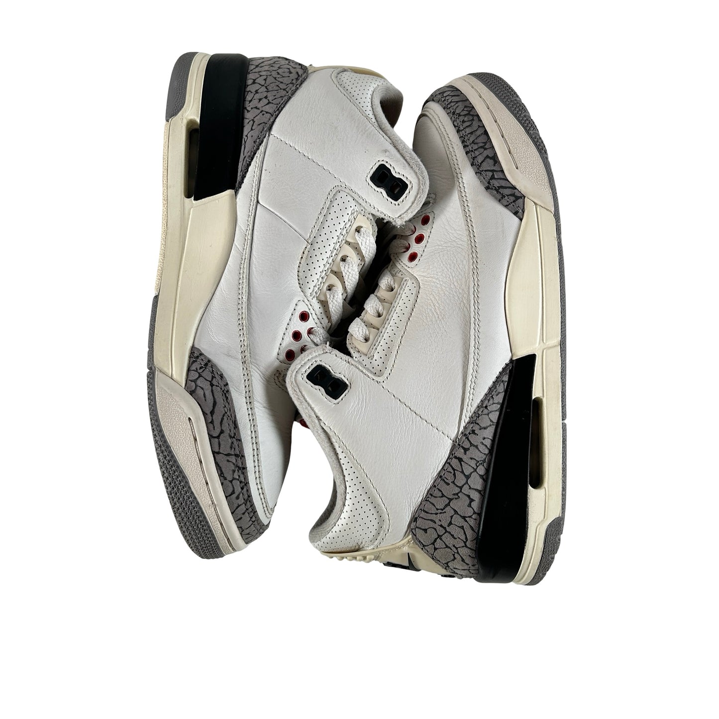 DN3707 100 Jordan 3 Retro White Cement Reimagined [USED] - 7.5 M (Used2) (No Box2)