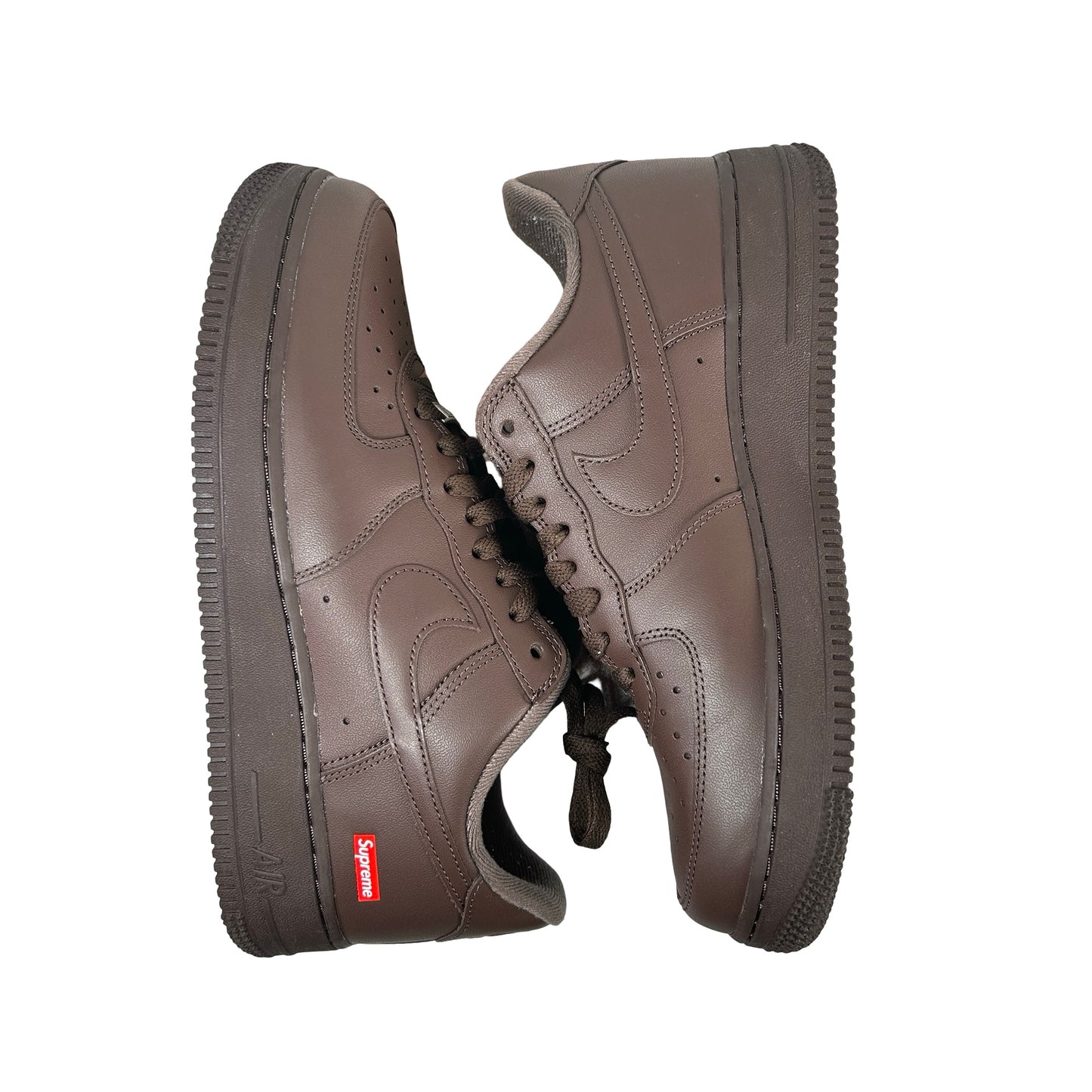 CU9225 200 Nike Air Force 1 Low Supreme Baroque Brown [USED] - 8.5 M (Used)