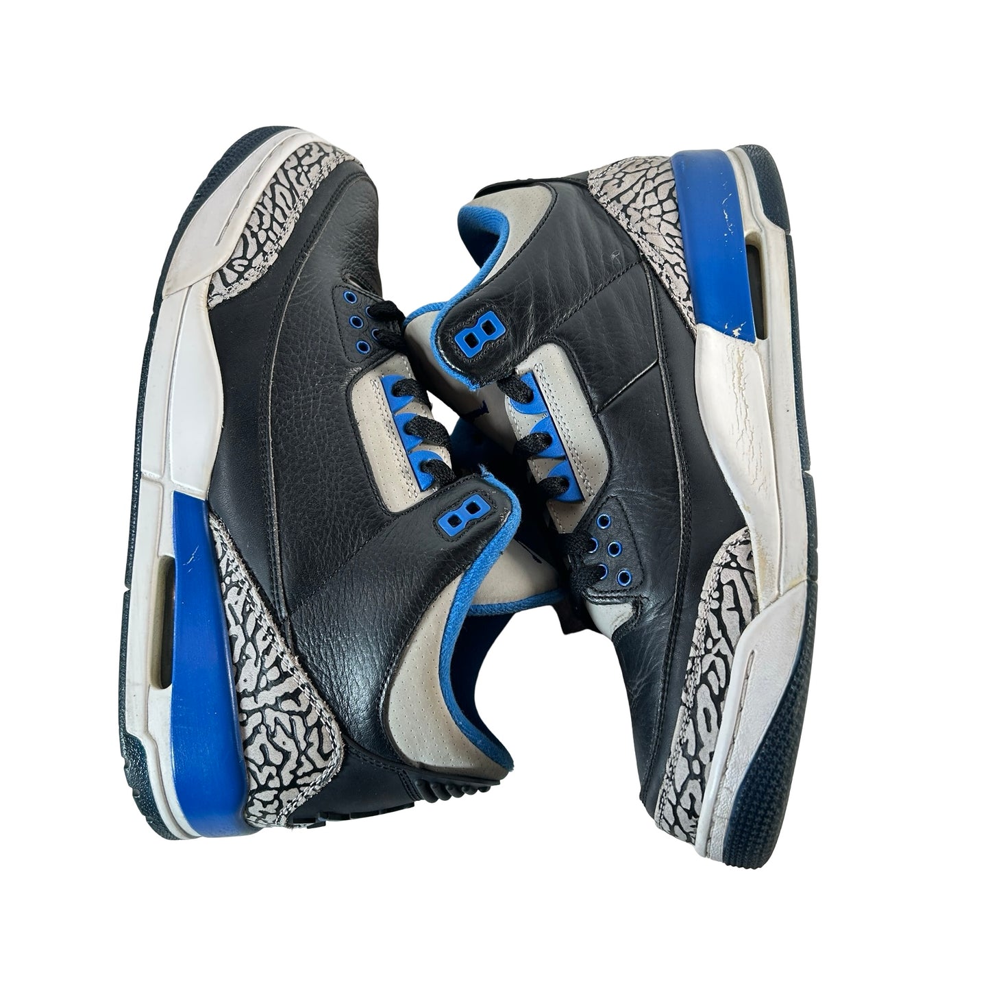 136064 007 Jordan 3 Retro Sport Blue [USED] - 10 M (Used2)