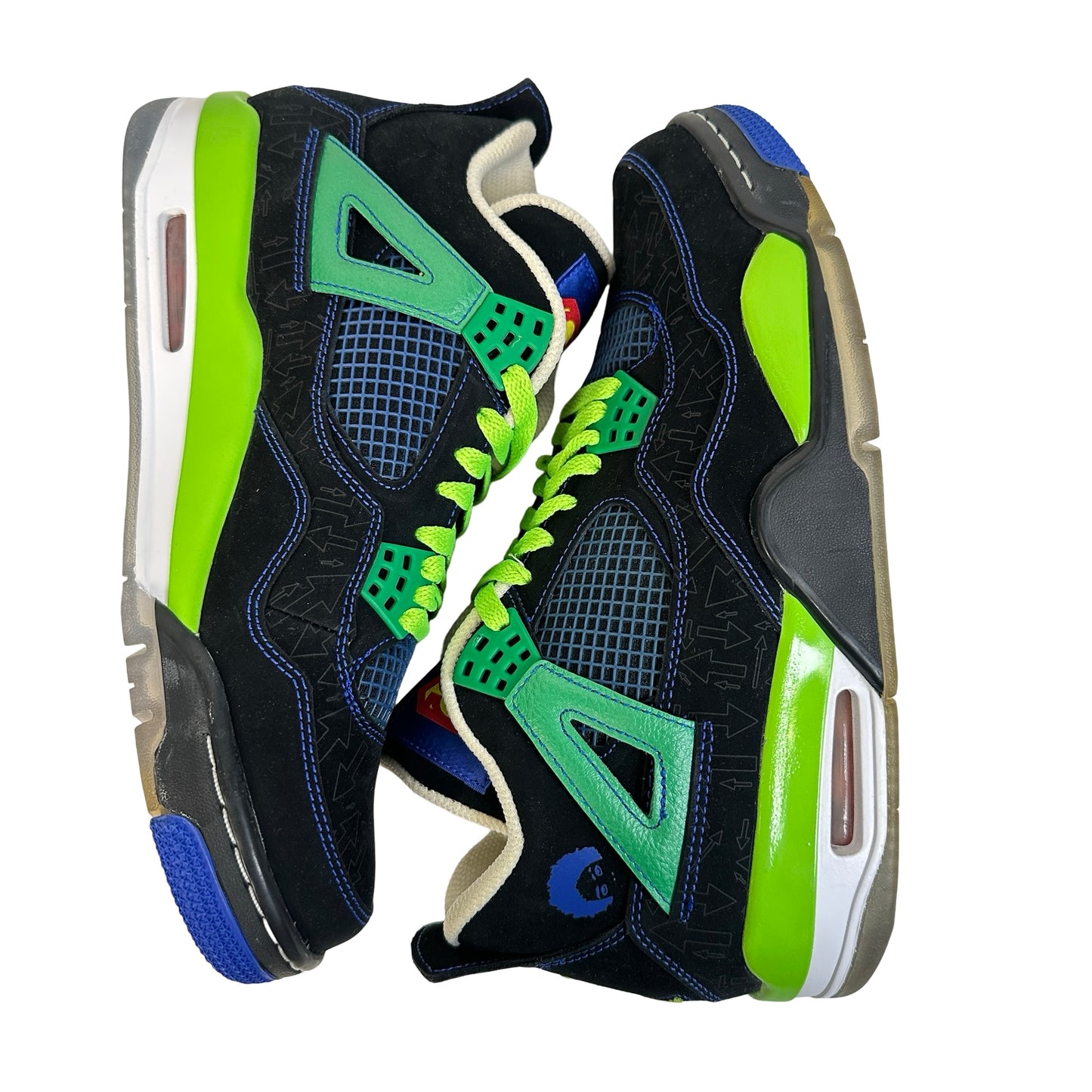 308497 015 Jordan 4 Doernbecher [CONDITIONAL] - 9 M (Right Sole Yellowing)
