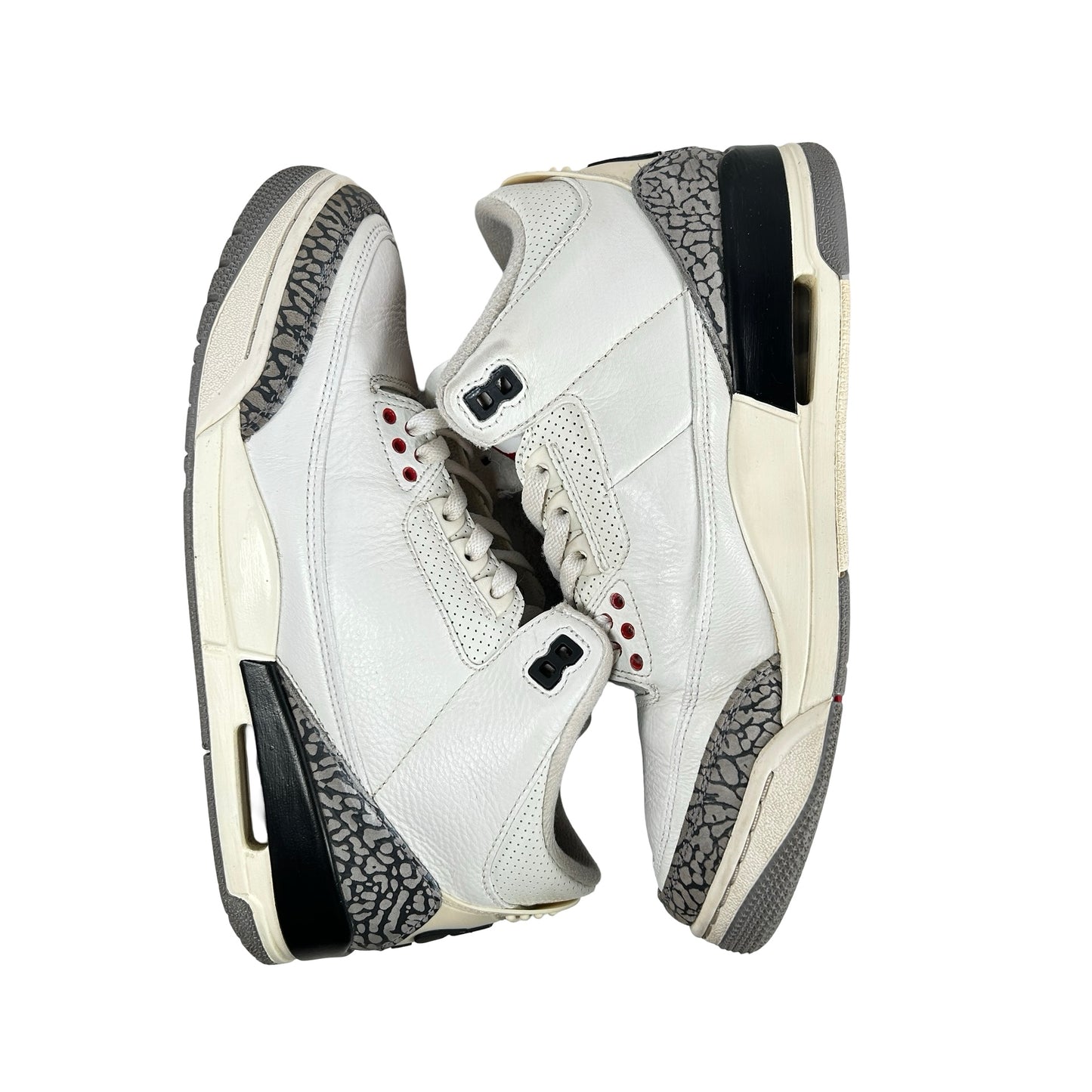 DN3707 100 Jordan 3 Retro White Cement Reimagined [USED] - 8.5 M (Used13)