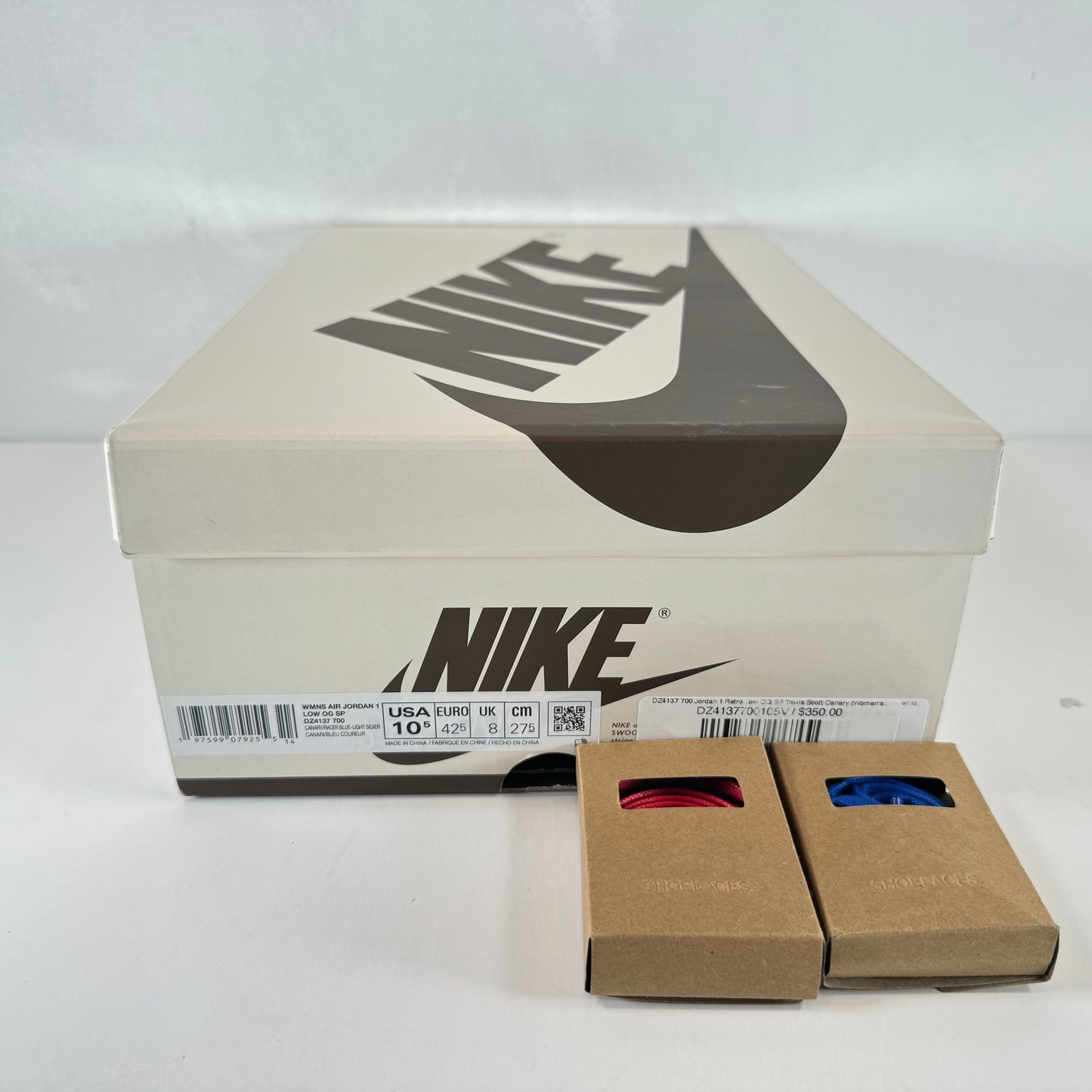 DZ4137 700 Jordan 1 Retro Low OG SP Travis Scott Canary (Women's) [USED] - 10.5 W (VNDS)