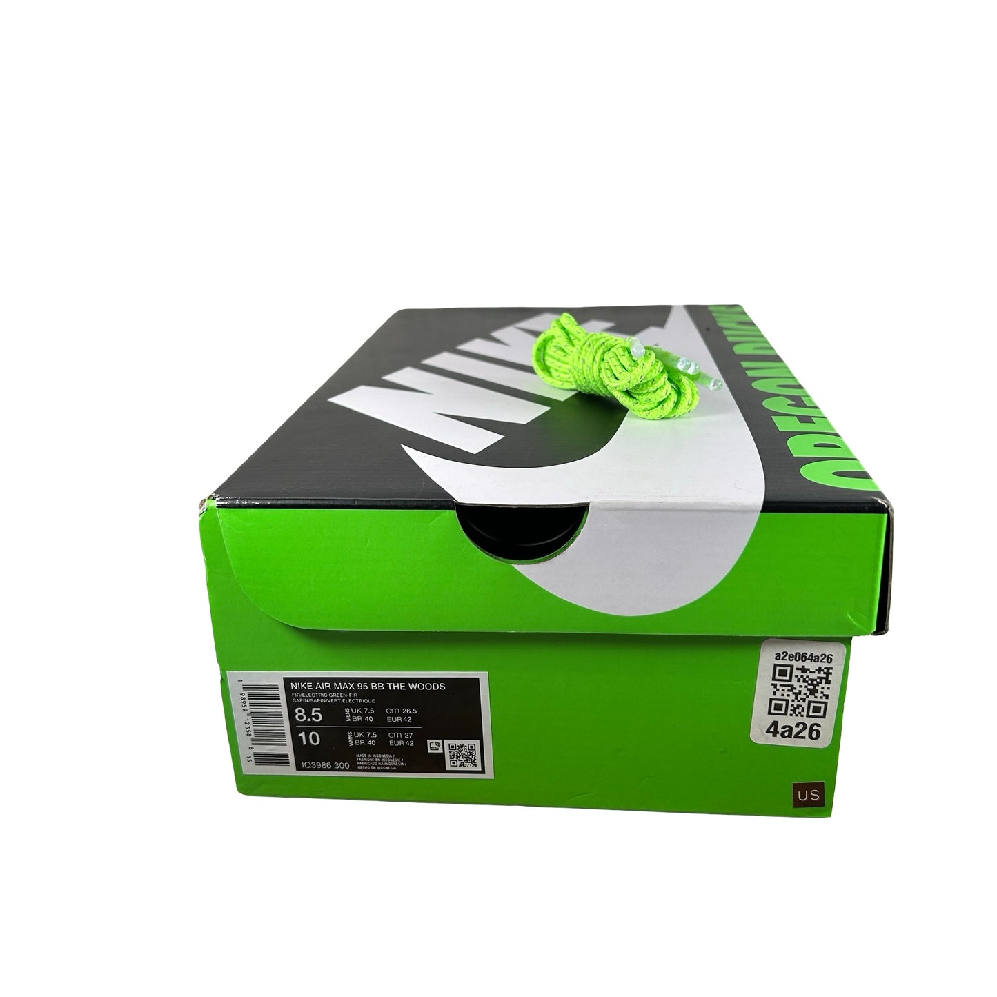 IQ3986 300 Nike Air Max 95 Big Bubble Ducks of a Feather Oregon Ducks The Woods [USED] - 8.5 M (Used)