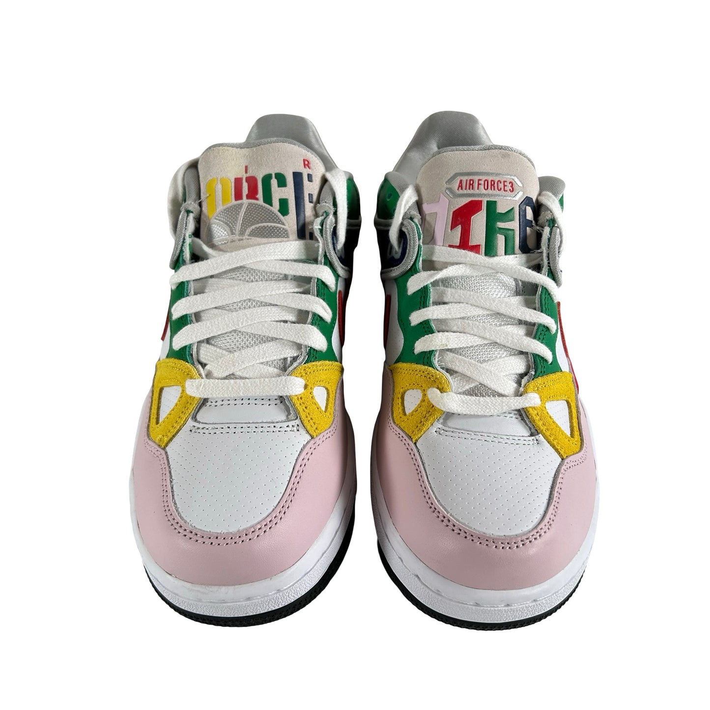 HQ7534 100 Nike Air Force 3 Low SP Nigo White (OGIN Version) [CONDITIONAL] - 8 M (Discoloration on Tongue)