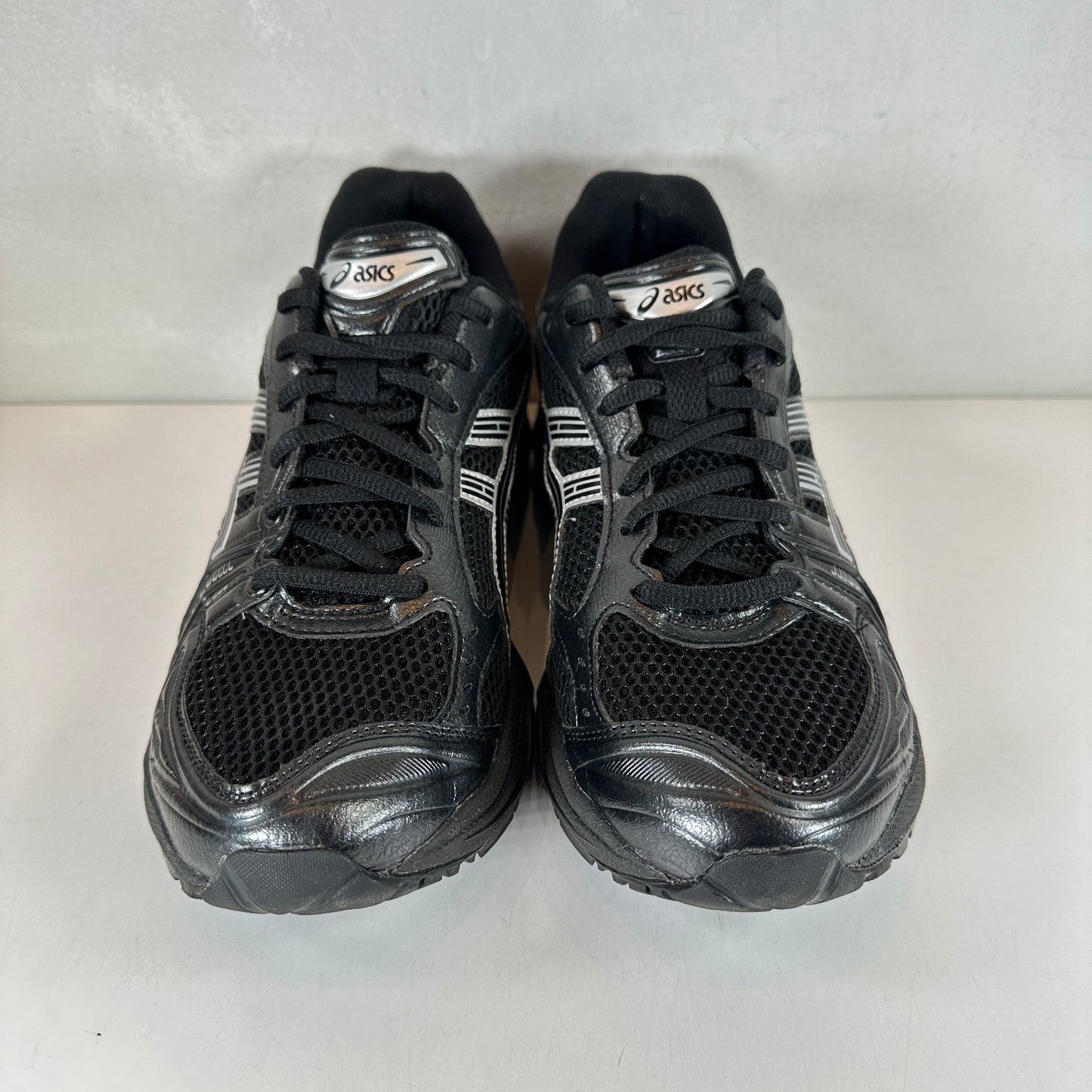 1201A019 006 ASICS Gel-Kayano 14 Black Pure Silver [USED] - 9.5 M (Used)