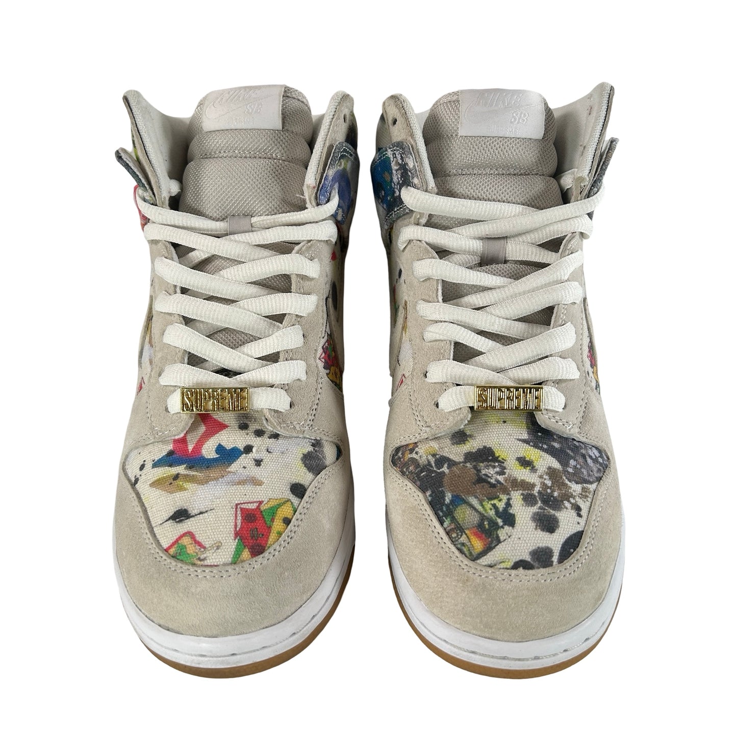 FD8779 100 Nike SB Dunk High Supreme Rammellzee [USED] - 10 M (Used2)