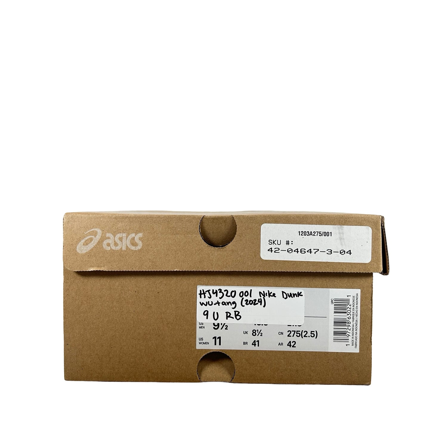HJ4320 001 Nike Dunk High Wu-Tang (2024) [USED] - 9 M (Used) (Replace Box)