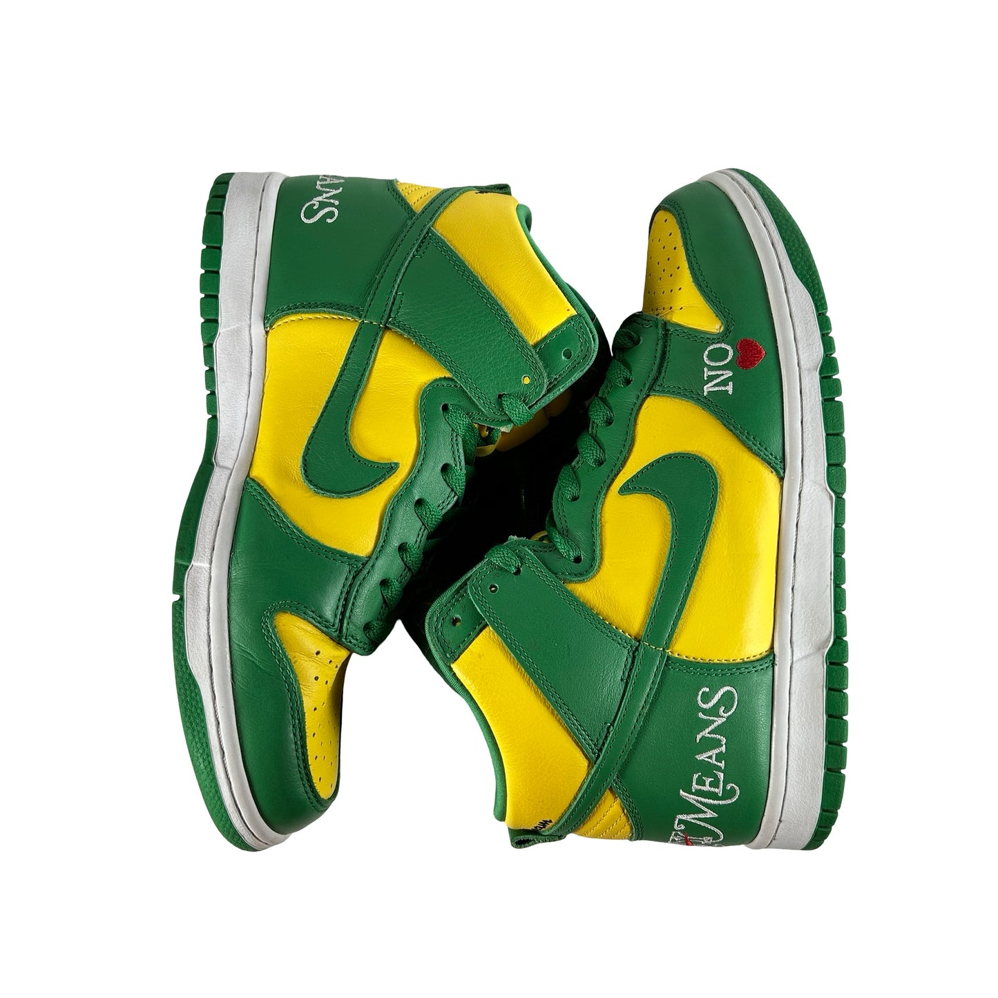 DN3741 700 Nike SB Dunk High Supreme By Any Means Brazil [USED] - 8.5 M (Used)