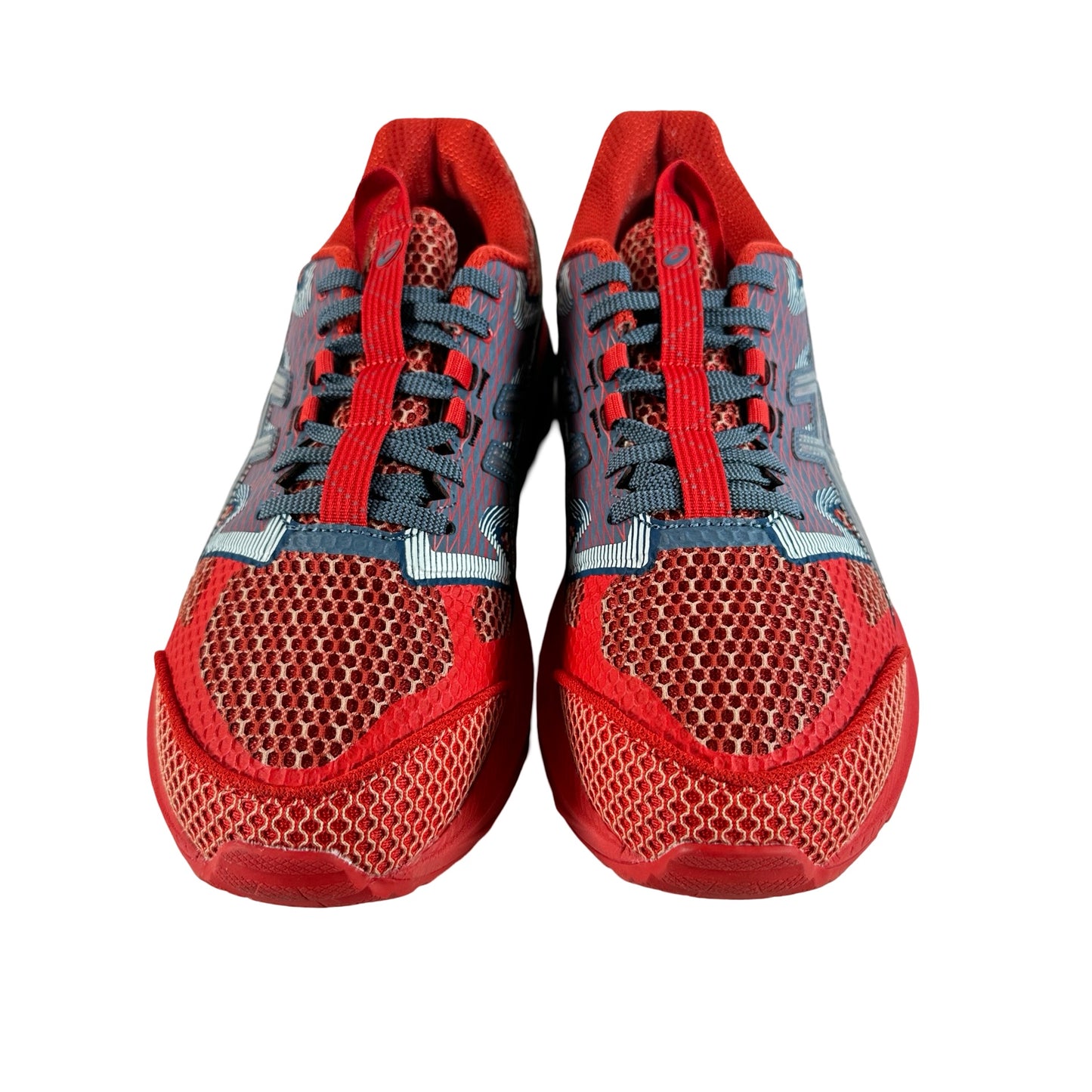 1203A394 600 ASICS US4-S Gel-Terrain Kiko Kostadinov Classic Red Wood Crepe [USED] - 10 M (Used)