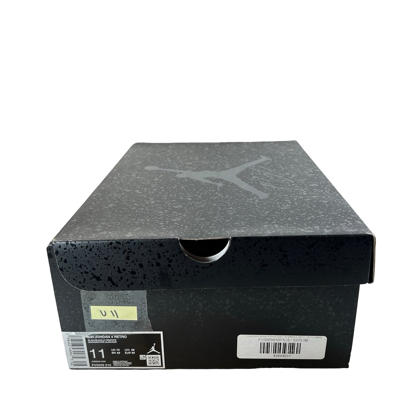 FV5029 010 Jordan 4 Retro Black Cat (2025) [USED] - 11 M (Used11)
