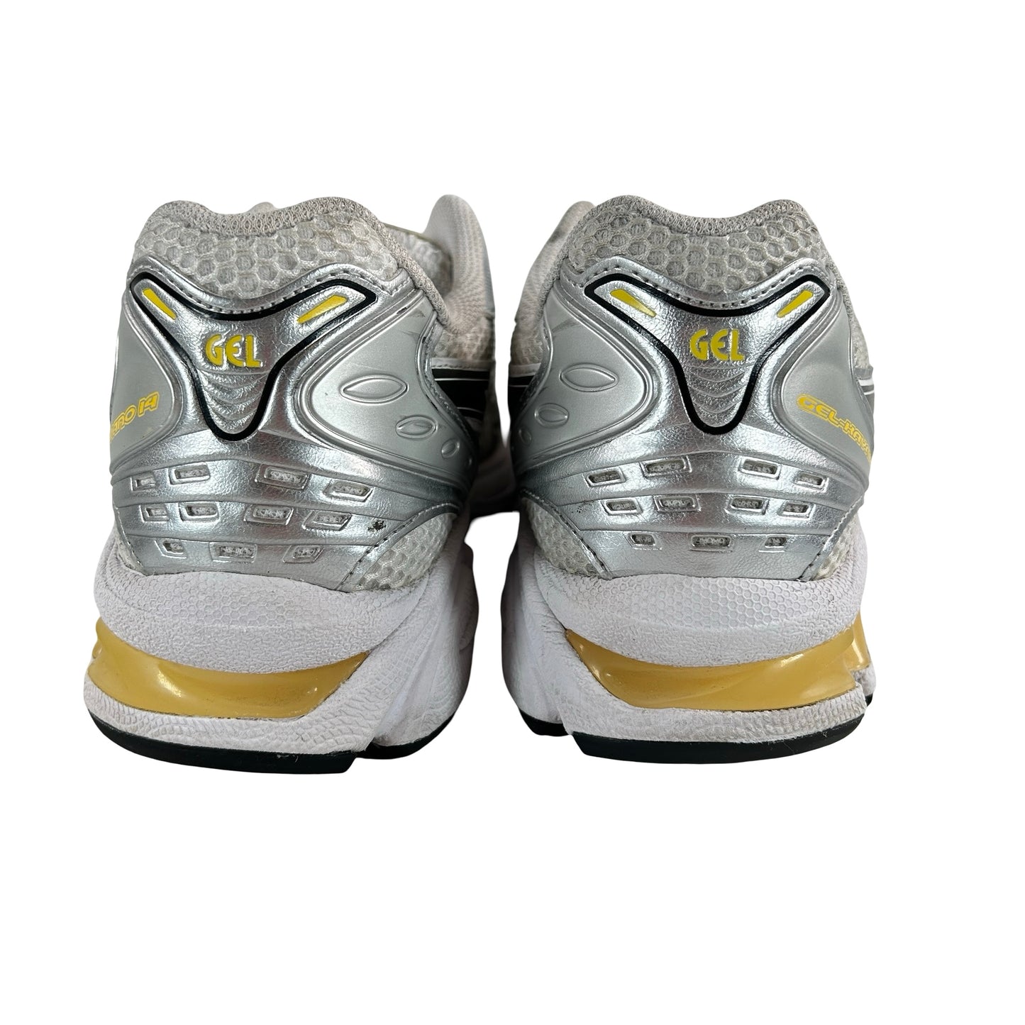 1203A537 101 ASICS GEL-Kayano 14 Tai Chi Yellow [USED] - 8.5 M (Used) (No Box)