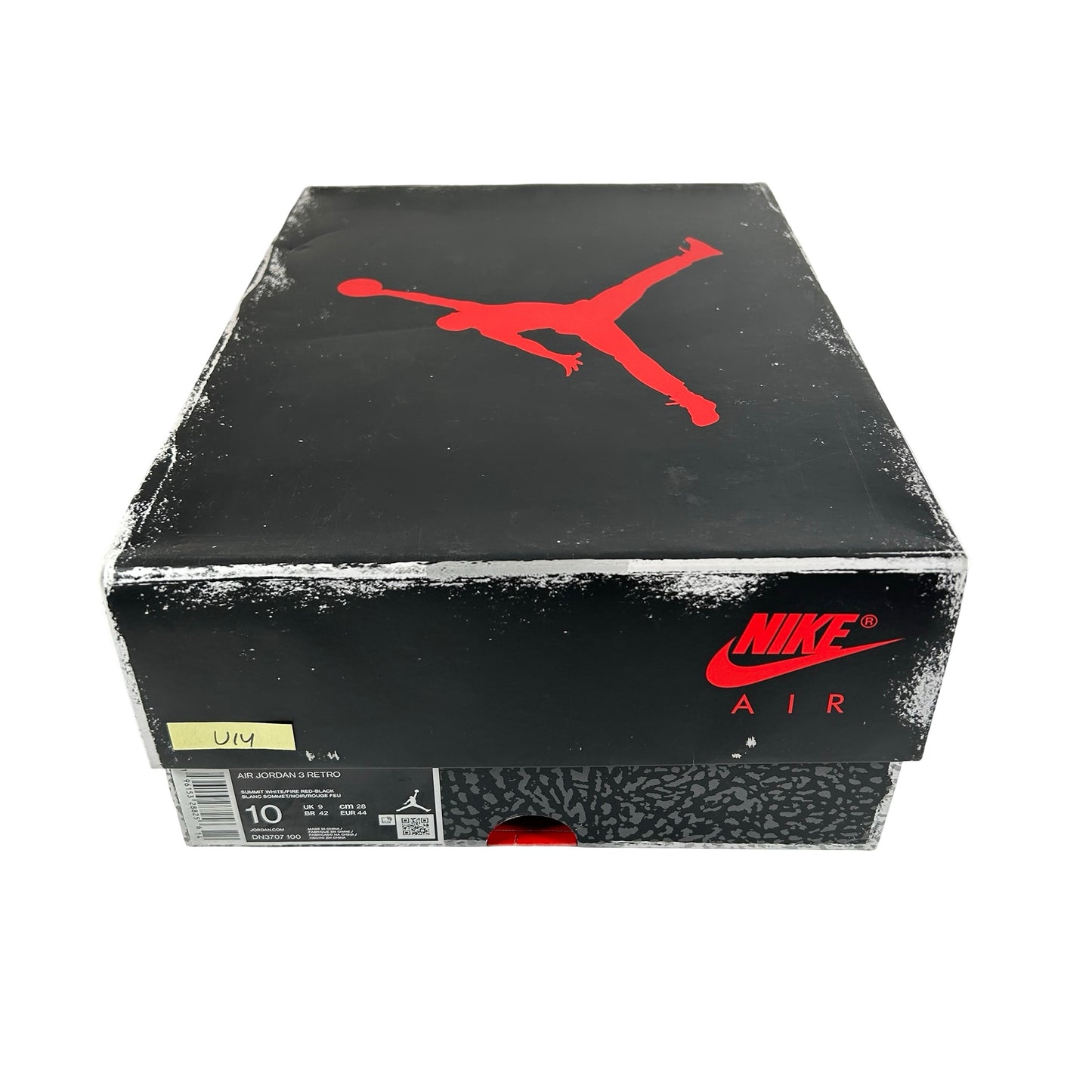 DN3707 100 Jordan 3 Retro White Cement Reimagined [USED] - 10 M (Used14)