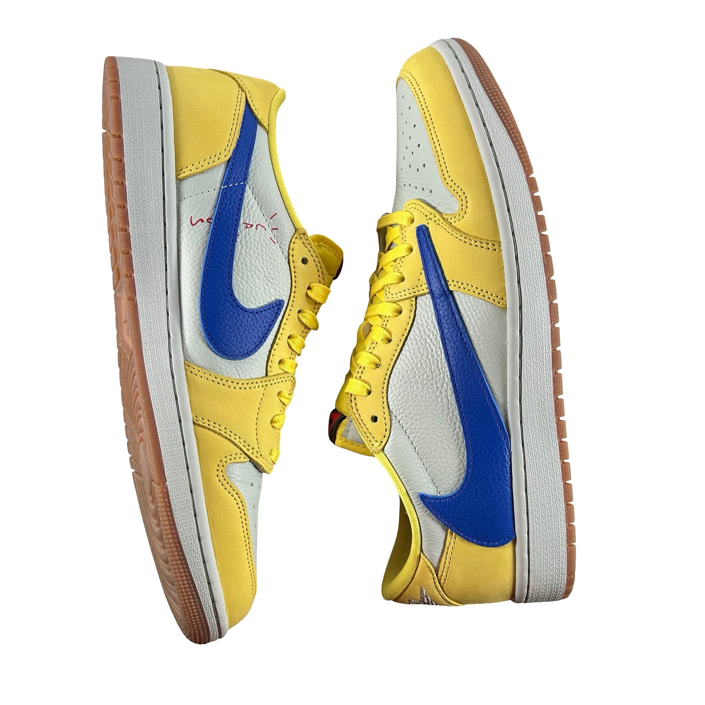 DZ4137 700 Jordan 1 Retro Low OG SP Travis Scott Canary (Women's) [USED] - 12.5 W (Used2)