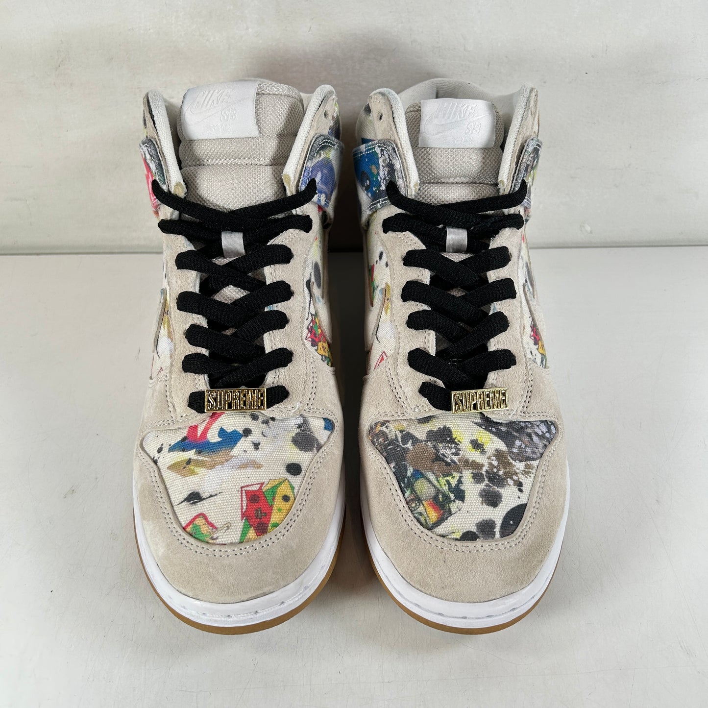 FD8779 100 Nike SB Dunk High Supreme Rammellzee [USED] - 10 M (Used)