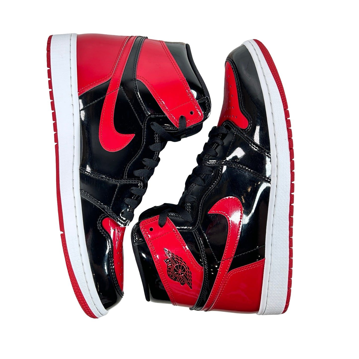555088 063 Jordan 1 Retro High OG Patent Bred [USED] - 12 M (Used4)
