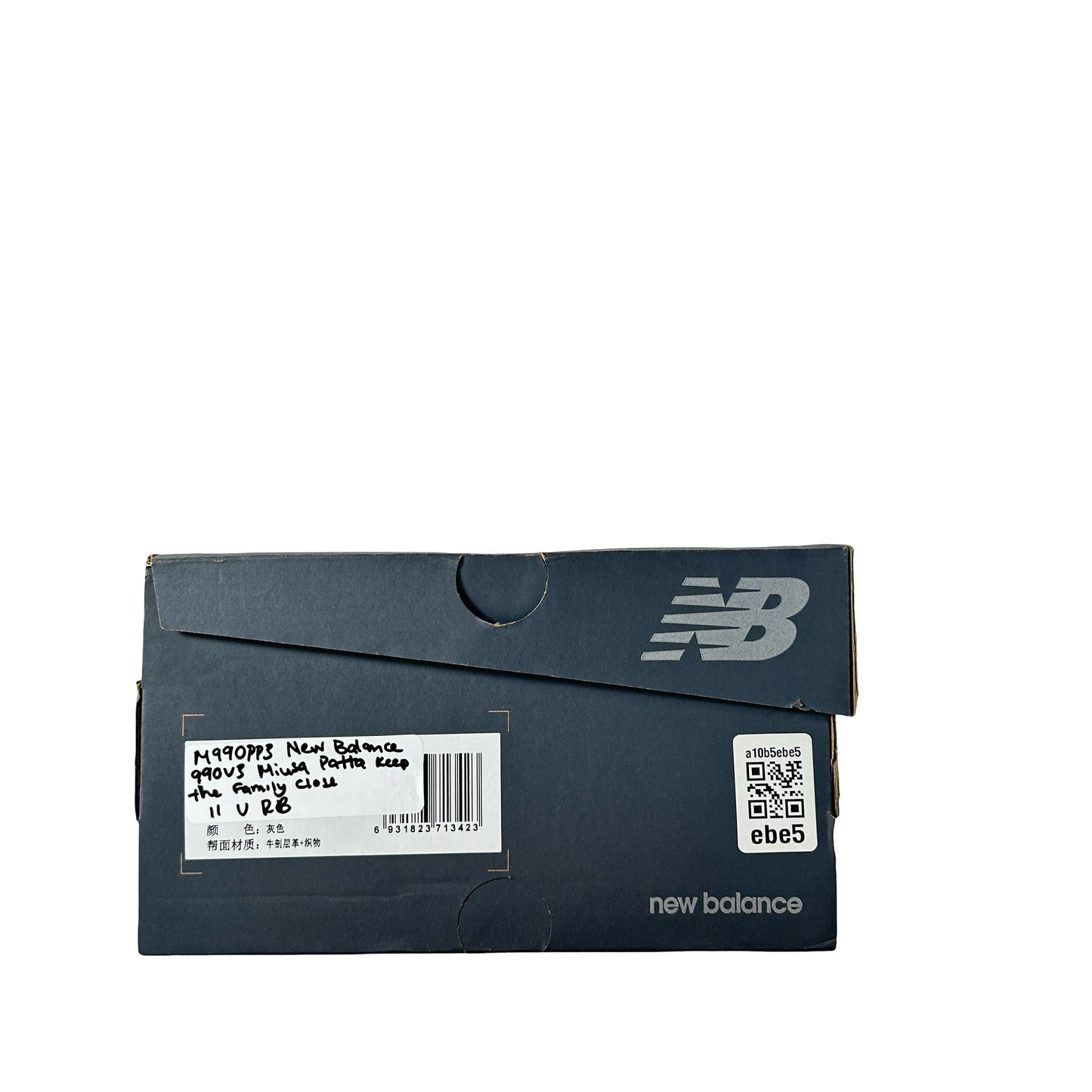 M990PP3 New Balance 990v3 MiUSA Patta Keep Your Family Close [USED] - 11 M (Used) (Replace Box)