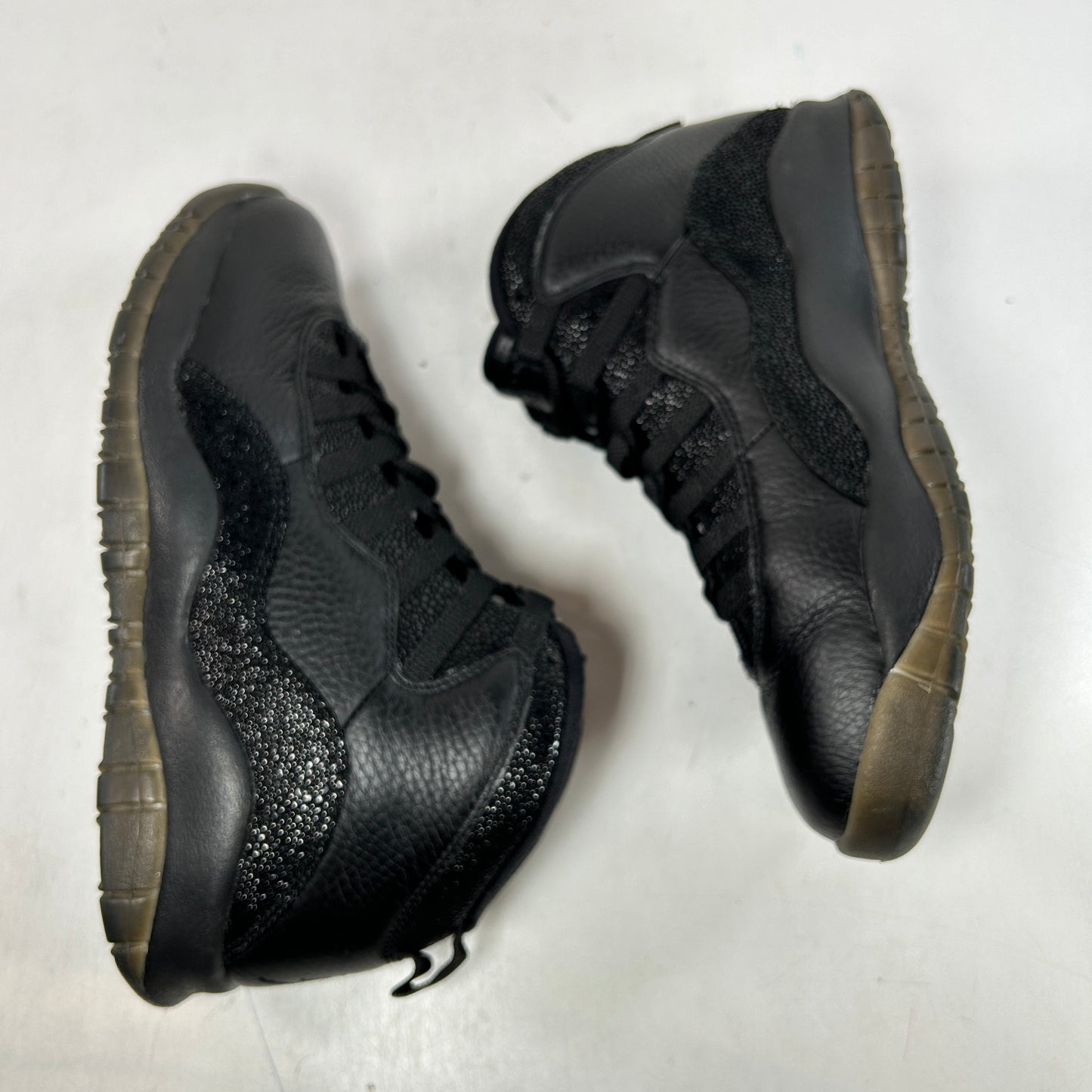 819955 030 Jordan 10 Retro Drake OVO Black [USED] - 8 M (Used) (No Box)