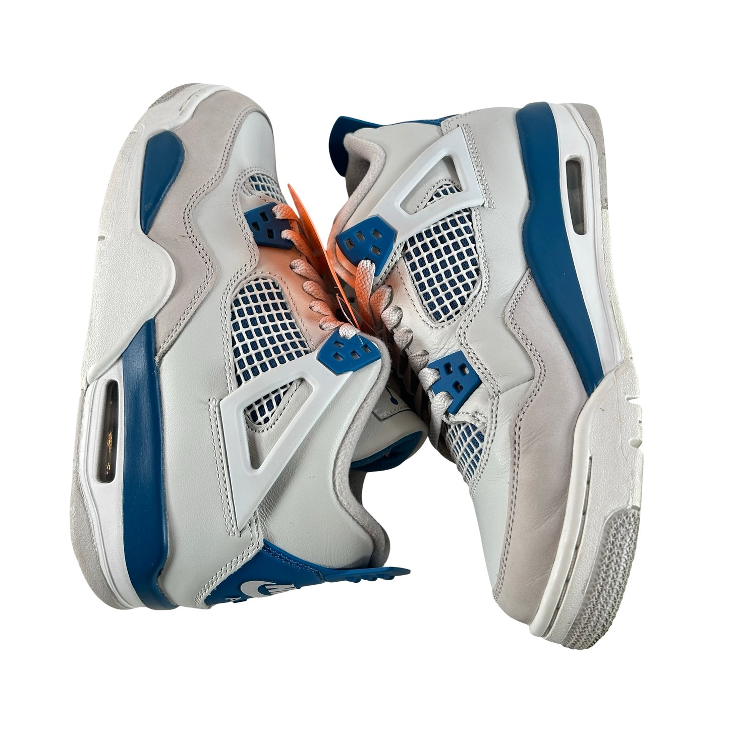 HF4281 141 Jordan 4 Retro Military Blue (2024) (GS) [USED] - 6 Y (Used)