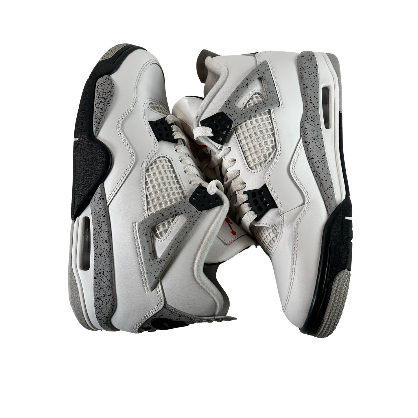 FV5029 100 Jordan 4 Retro White Cement (2025) [USED] - 8.5 M (Used) (No Box)