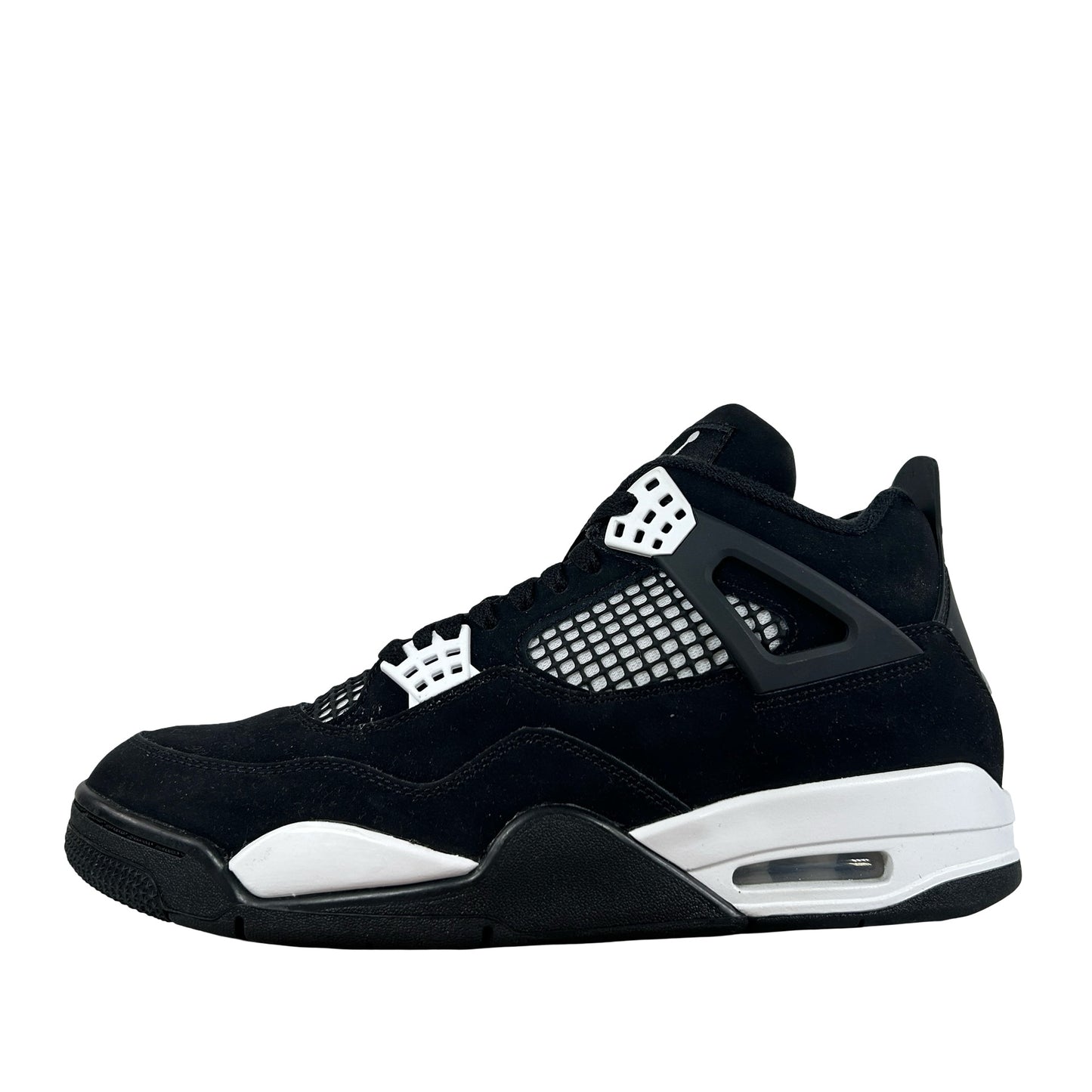 FQ8138 001  Jordan 4 Retro White Thunder [USED] - 9.5 M (Used11)