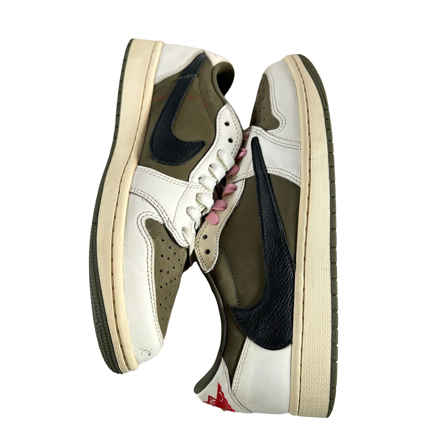 DM7866 200 Jordan 1 Retro Low OG SP Travis Scott Medium Olive [USED] - 9 M (Used6)