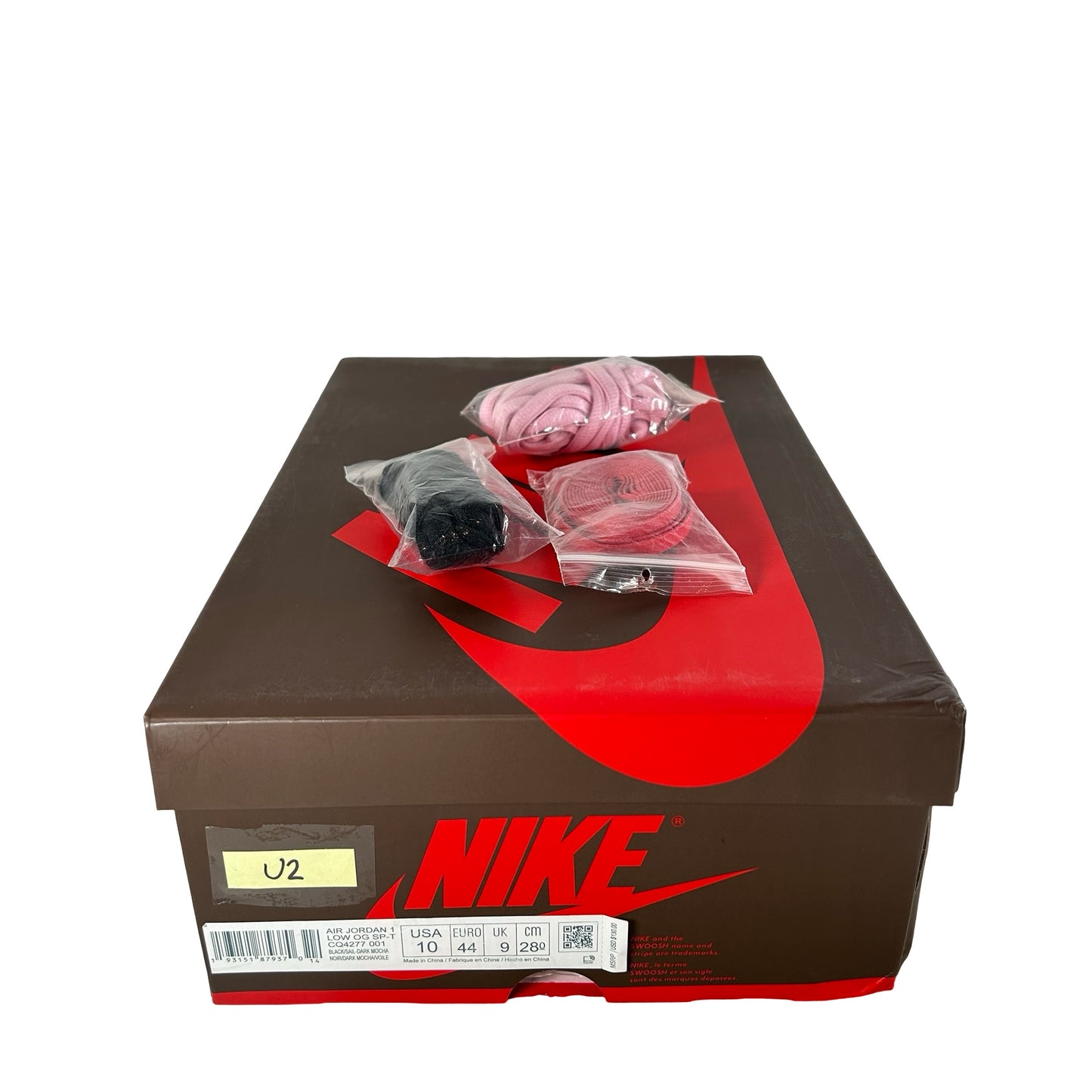 CQ4277 001 Jordan 1 Low Travis Scott Mocha [USED] - 10 M (Used2)