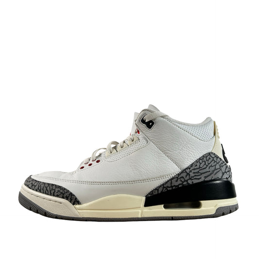 DN3707 100 Jordan 3 Retro White Cement Reimagined [USED] - 10.5 M (Used42)