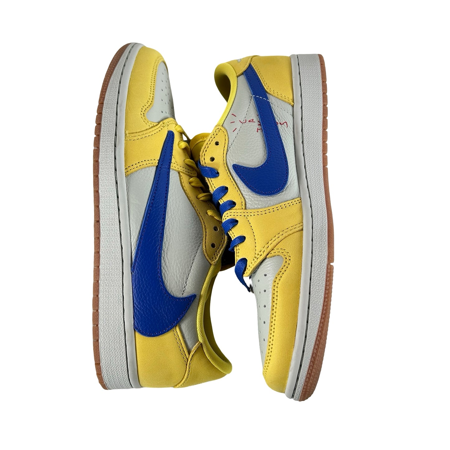 DZ4137 700 Jordan 1 Retro Low OG SP Travis Scott Canary (Women's) [USED] - 9.5 W (Used5)