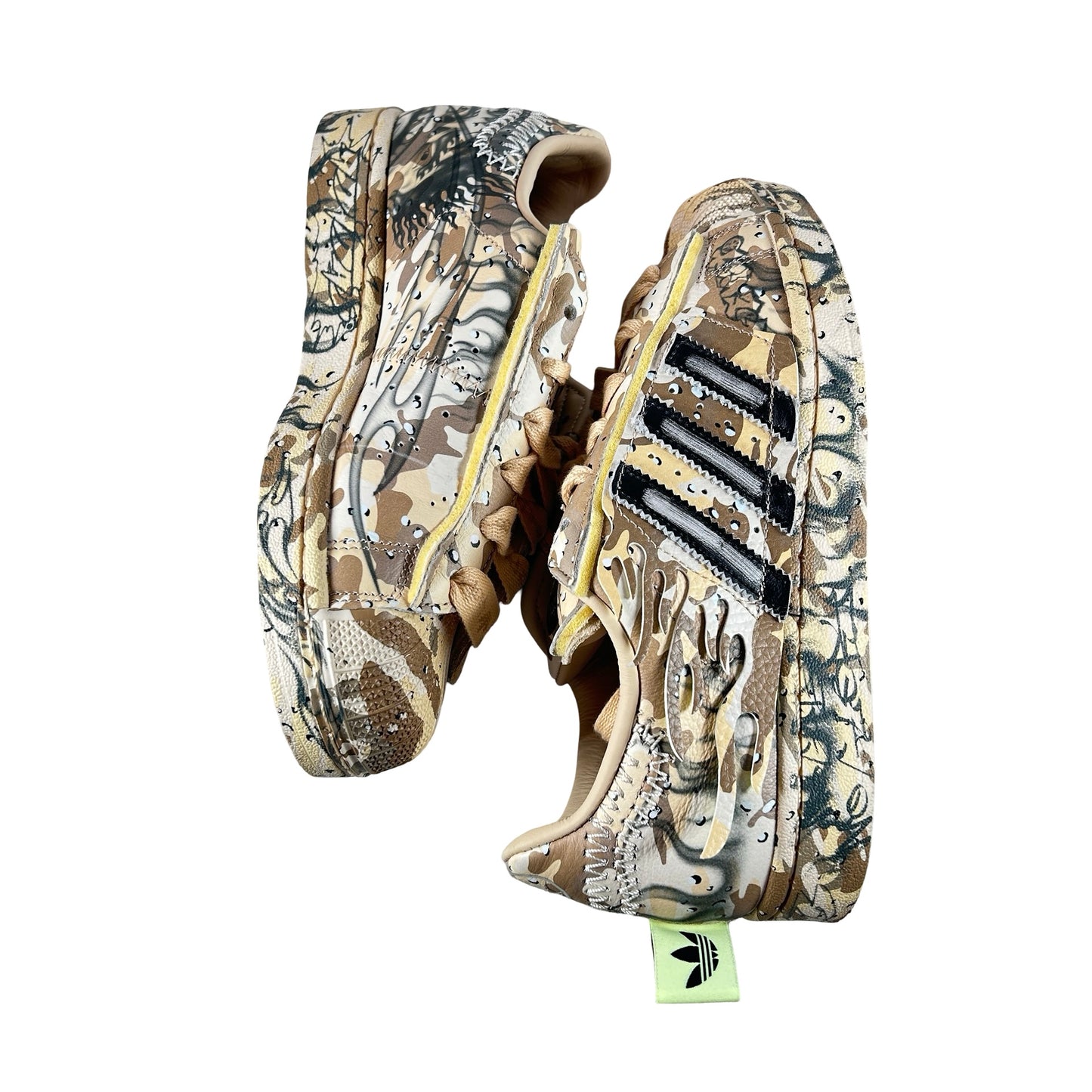 KJ2932 adidas Superstar Hellstar Desert Camo [USED] - 5.5 M (Used)