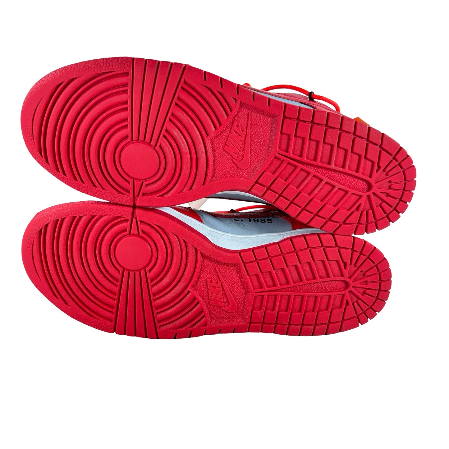 CT0856 600 Dunk Low Off-White Red [USED] - 9 M (Used2)