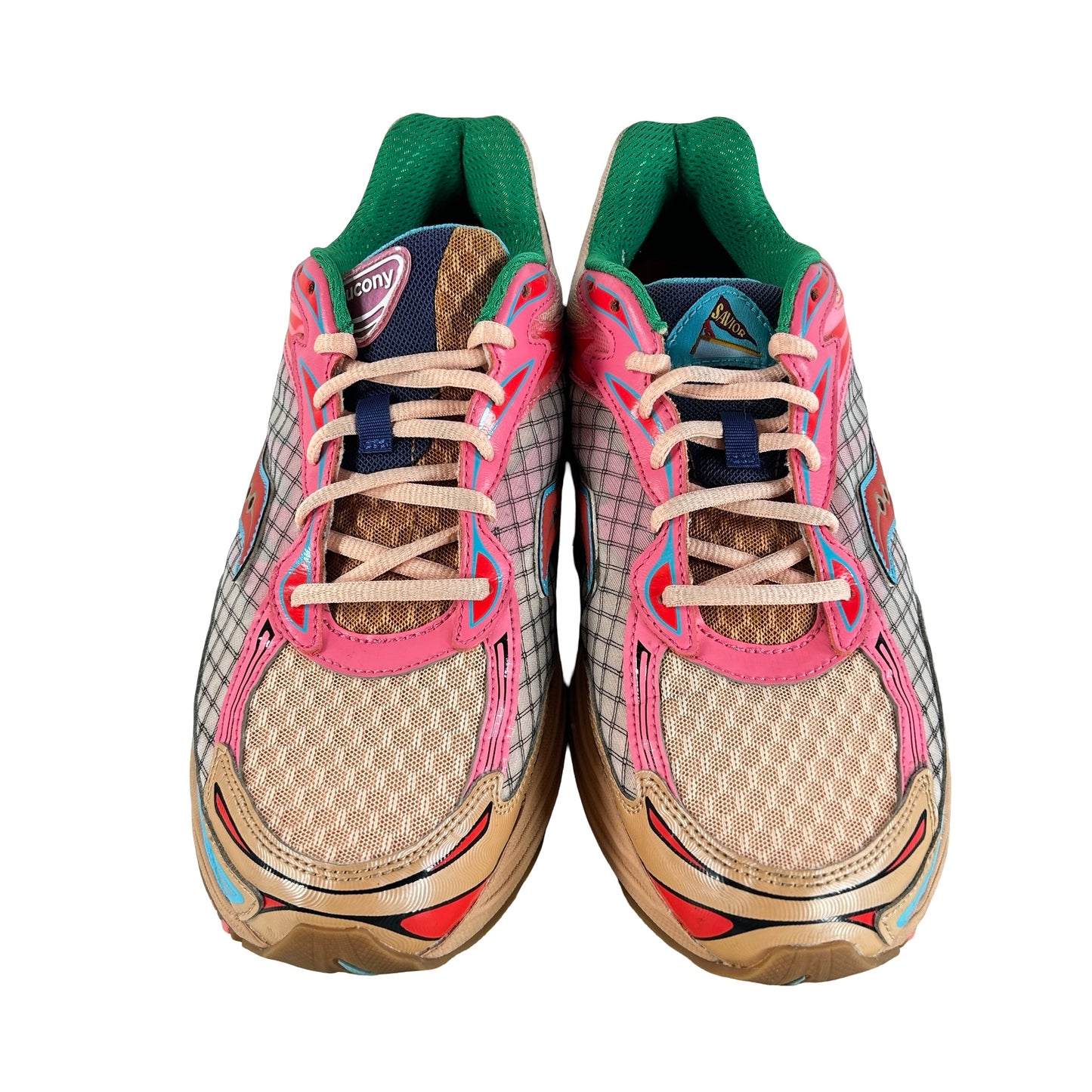 S70864 2 Saucony ProGrid Omni 9 Jae Tips To Do List Tan [USED] - 11 M (Used) (No Box)