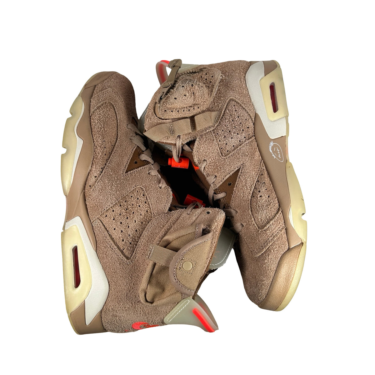 DH0690 200 Jordan 6 Retro Travis Scott British Khaki [USED] - 10 M (Used8)
