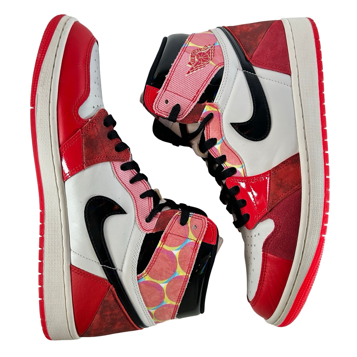 DV1748 601 Jordan 1 Hi Spider-Man Across the Spider-Verse [USED] - 13 M (Used)