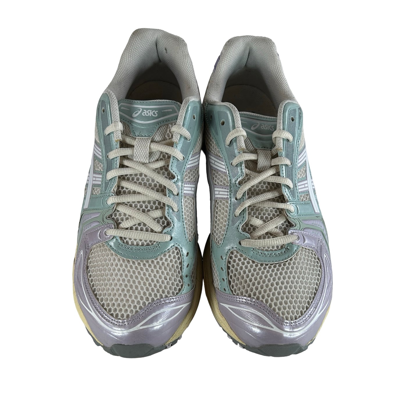 1203A537 105 ASICS Gel-Kayano 14 Cream Dusk Violet [USED] - 10.5 M (Used)