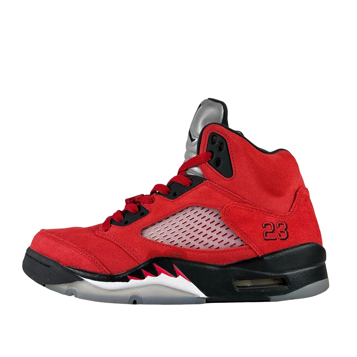 DD0587 600 Jordan 5 Raging Bull Red (2021) [USED] - 9 M (Used) (No Box)