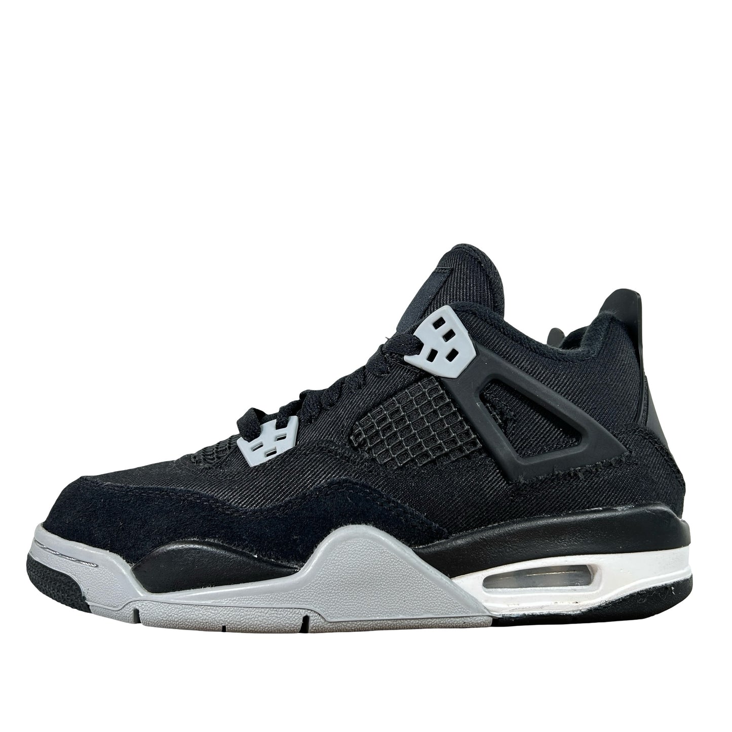 DV0553 006 Jordan 4 Retro Black Canvas GS [USED] - 5.5 Y (Used2)