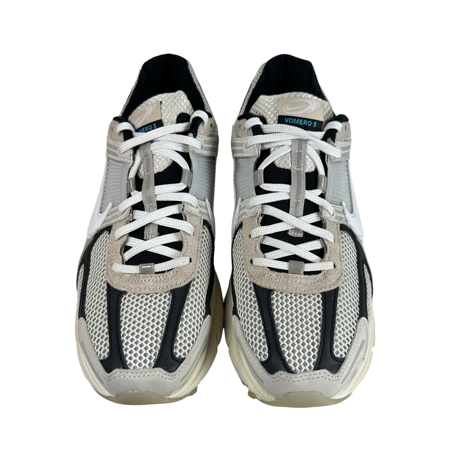 FN7649 110 Nike Zoom Vomero 5 Supersonic Light Bone Black [USED] - 9.5 M (Used)