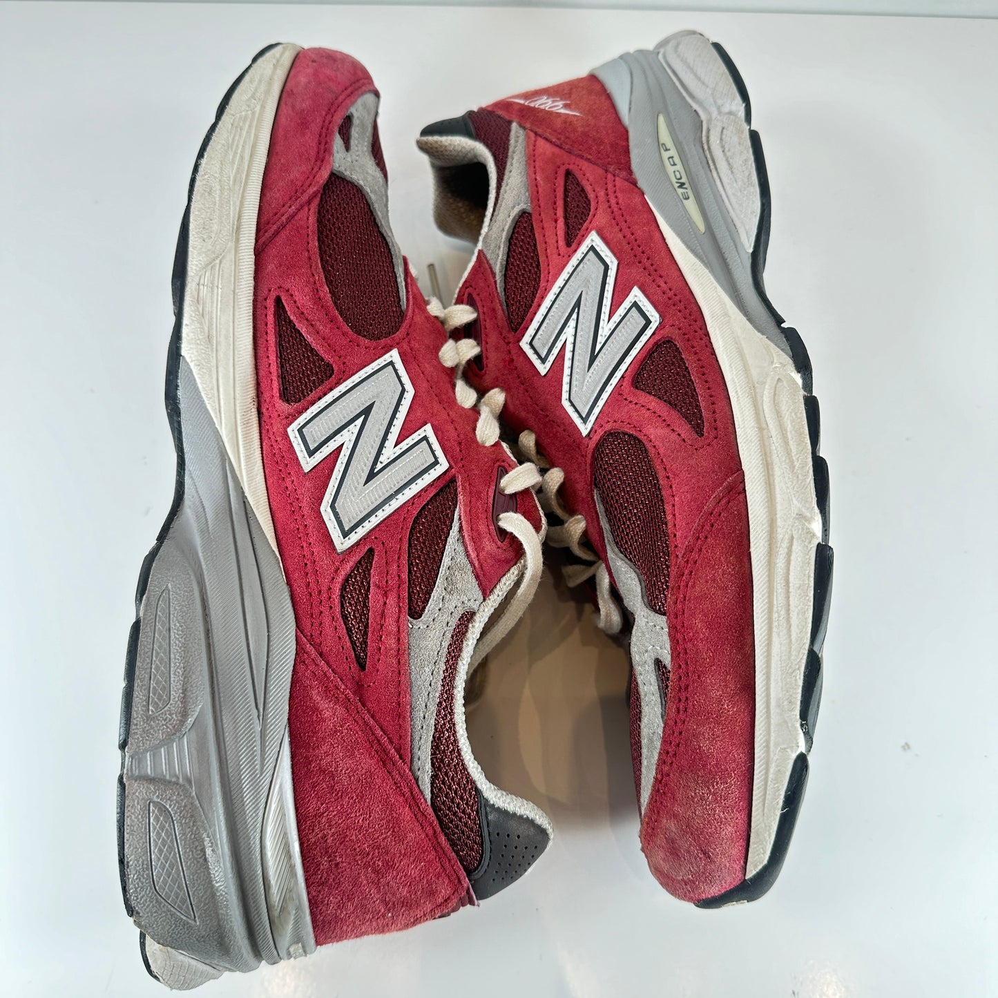 M990TF3 New Balance 990v3 MiUSA Teddy Santis Scarlet [USED] - 10.5 M (Used)