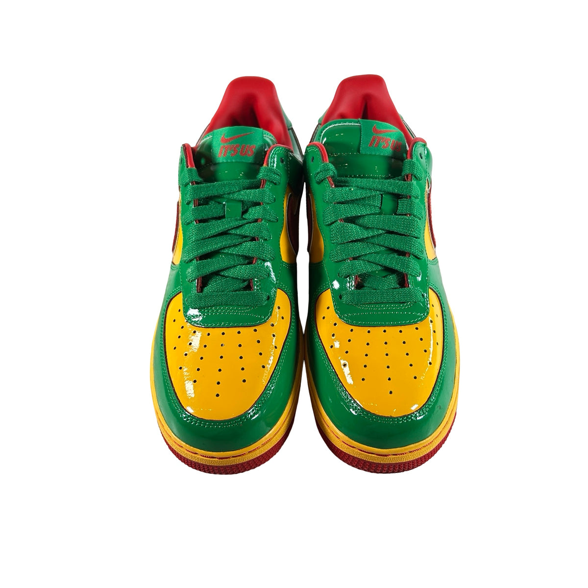 IH4383 300 Nike Air Force 1 Low Lil Yachty Concrete Boys Lucky Green [USED] - 9 M (Used7)