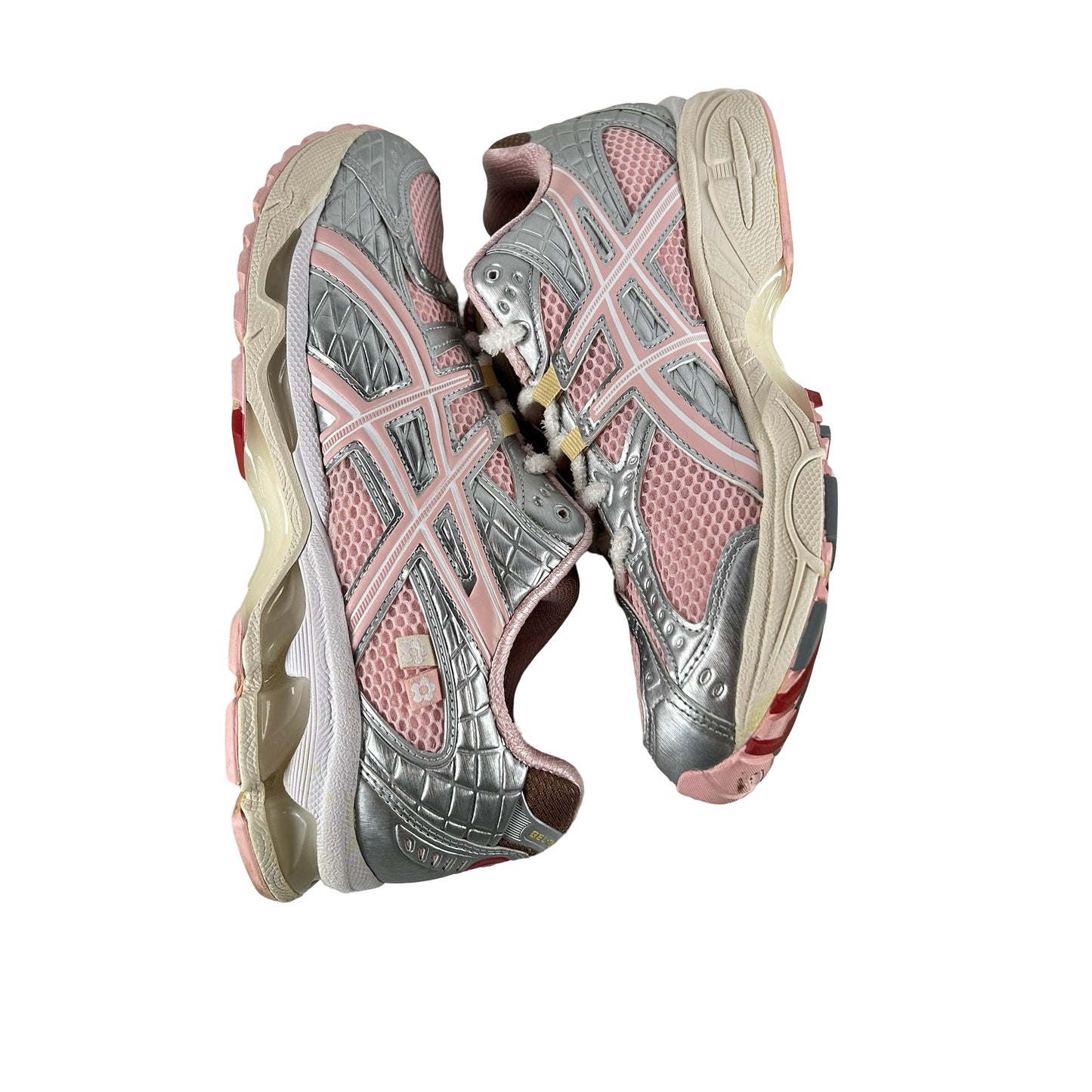 1203A865 702 ASICS Gel-Nimbus 10.1 Vandy The Pink x atmos Banana Split Strawberry [USED] - 8.5 M (Used)