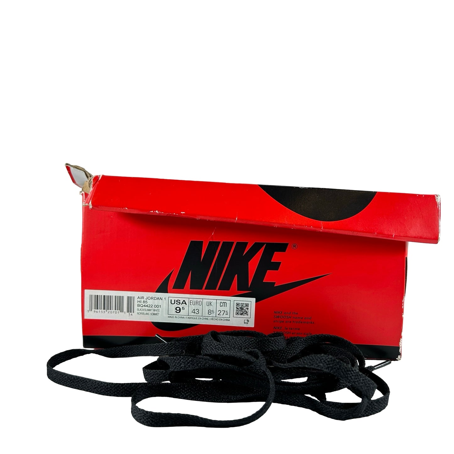 BQ4422 001 Jordan 1 Retro High 85 Black White (2023) [USED] - 9.5 M (Used)