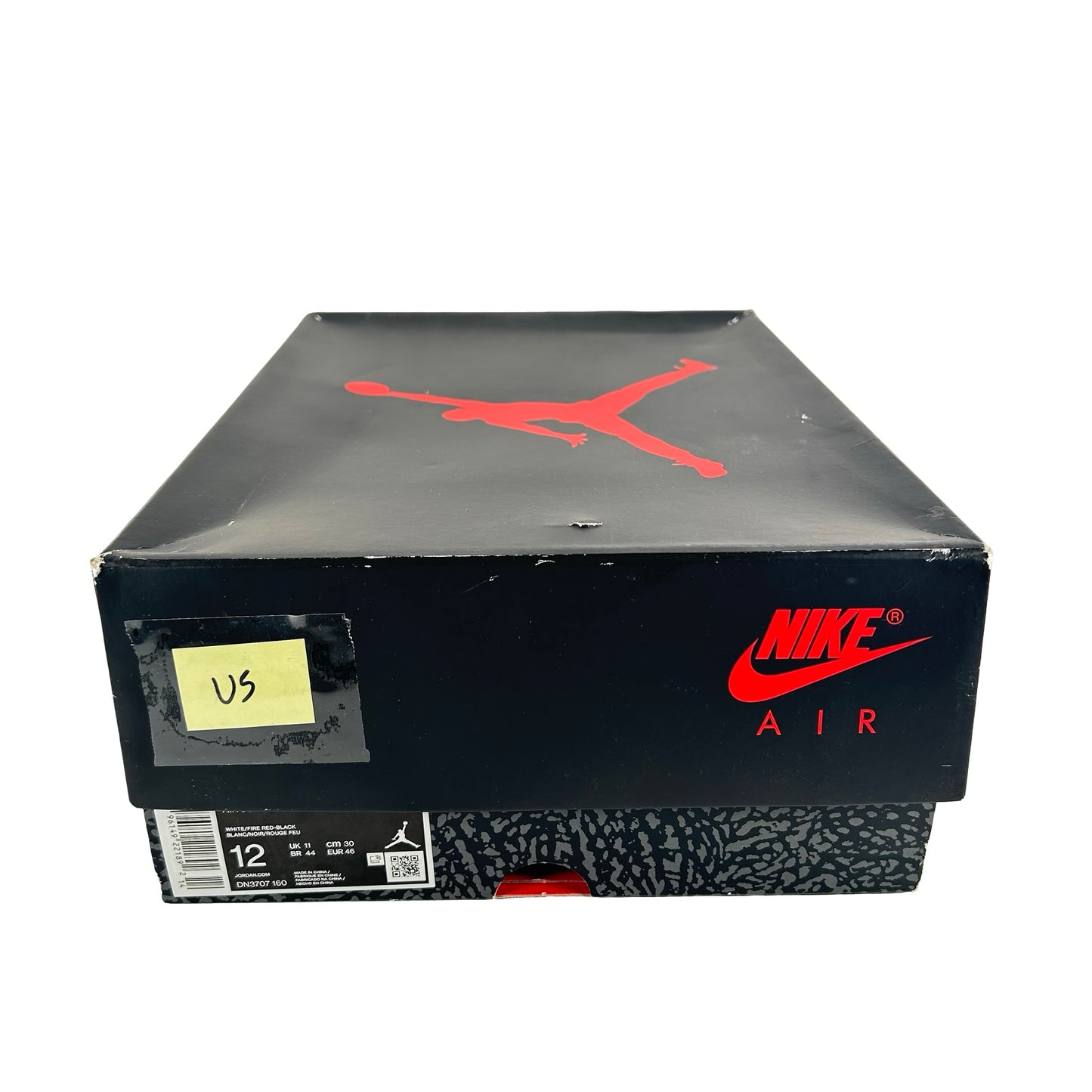 DN3707 160 Jordan 3 Retro Fire Red (2022) [USED] - 12 M (Used5)