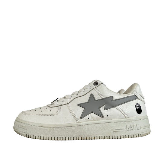 A Bathing Ape Bape Sta Low #3 Line Camo White [USED] - 7 M (Used) (No Box)