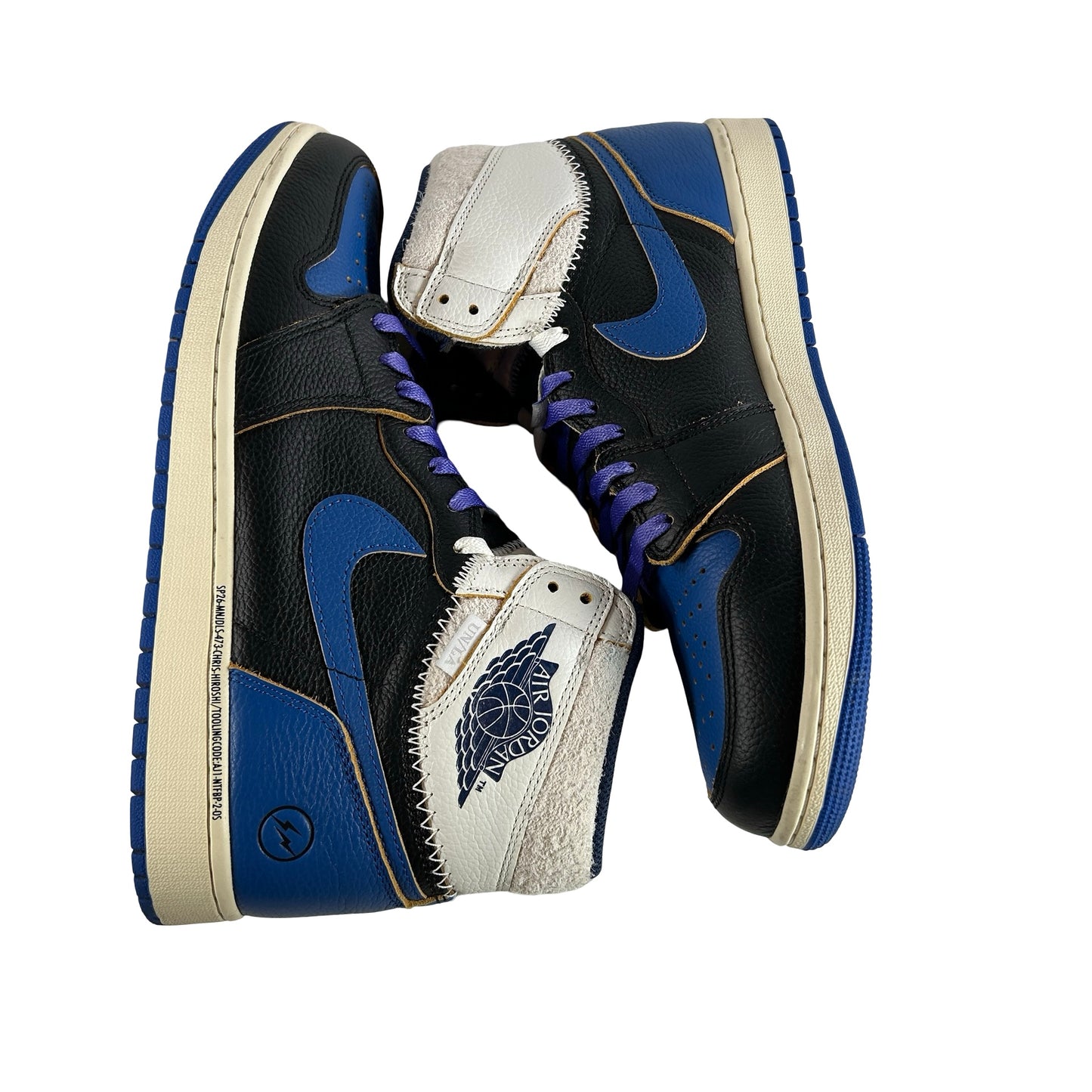 IO7847 001 Jordan 1 Retro High OG SP Fragment x Union LA Sport Royal [USED] - 11.5 M (Used)