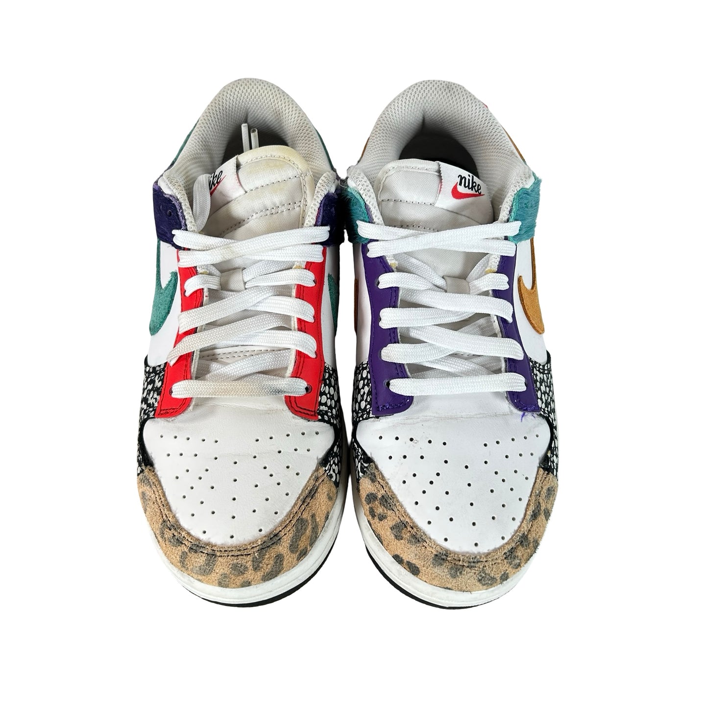DN3866 100 Nike Dunk Low Safari Mix [USED] - 7 W (Used)