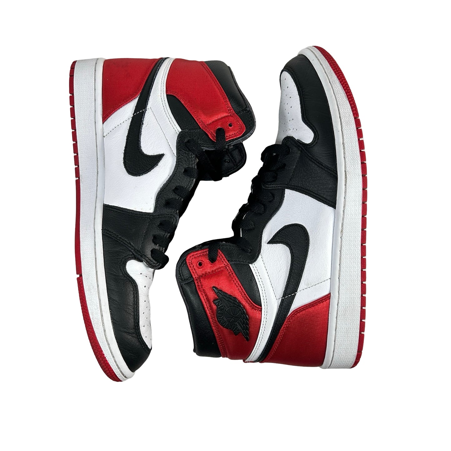 CD0461 016 AJ1 Satin Black Toe [USED] - 11 W (Used3)