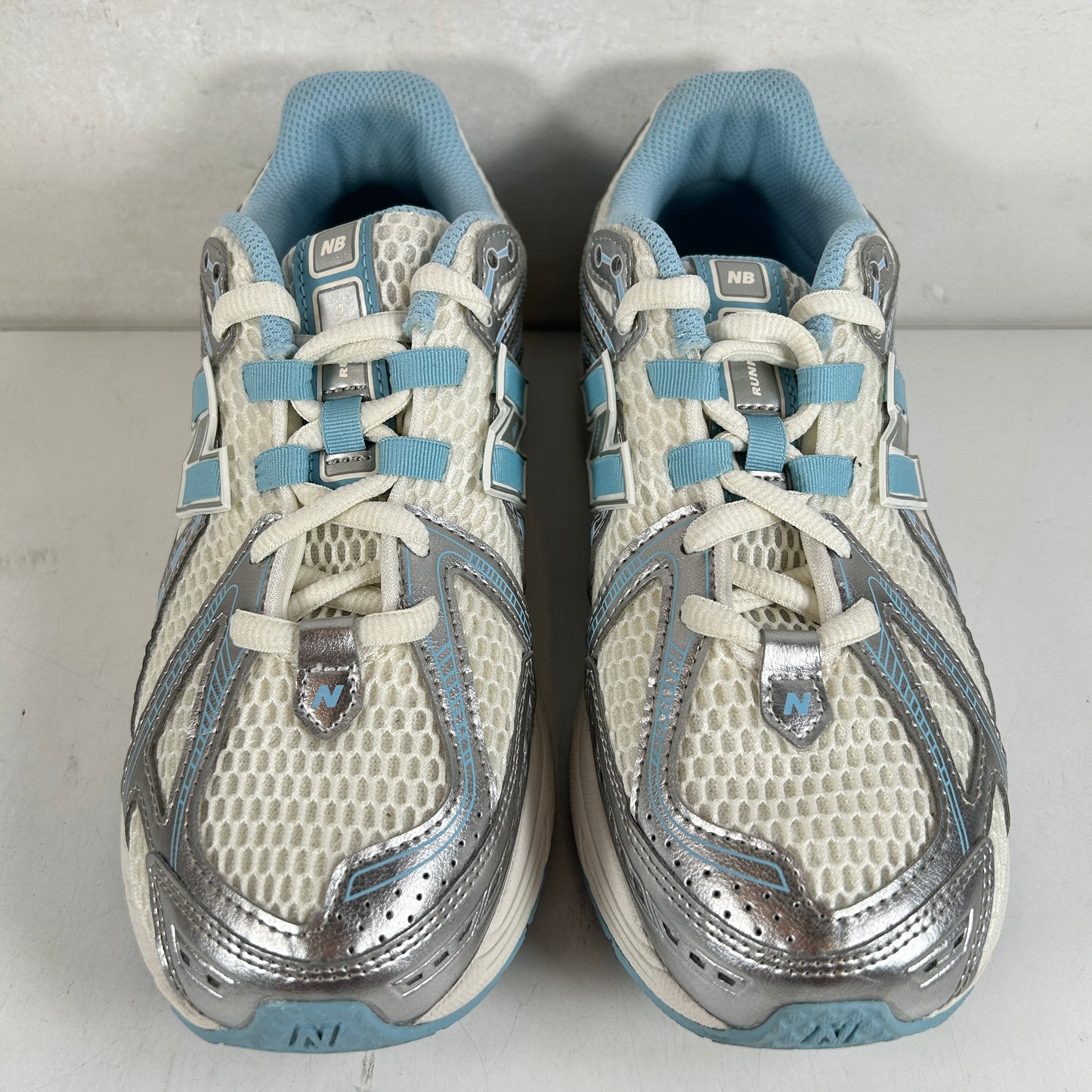 GC1906EW New Balance 1906R SIlver Metallic Chrome Blue (GS) [USED] - 6 Y (Used)