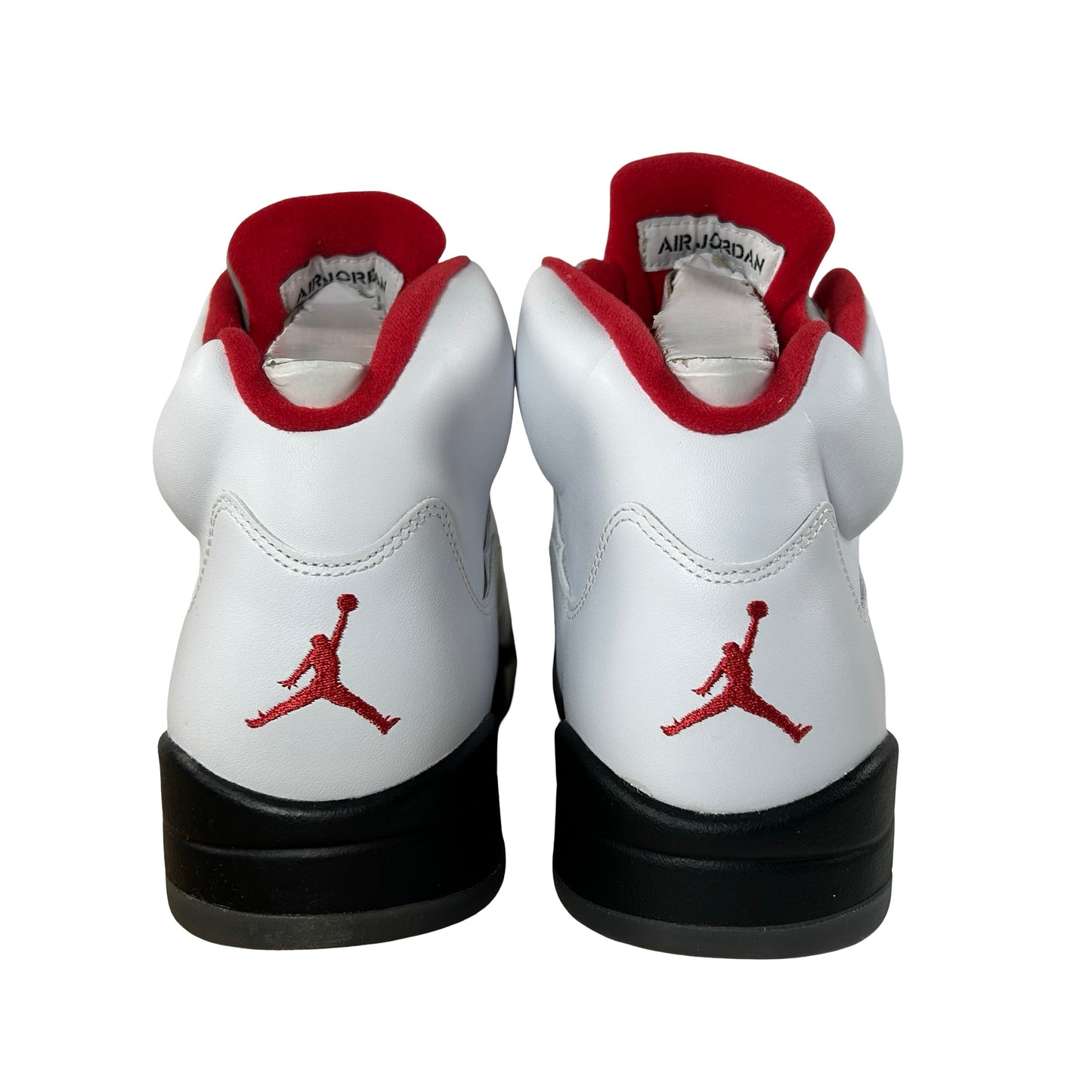 136027 100 Air Jordan 5 Retro Fire Red (2013) - 10 M (Yellowing2)