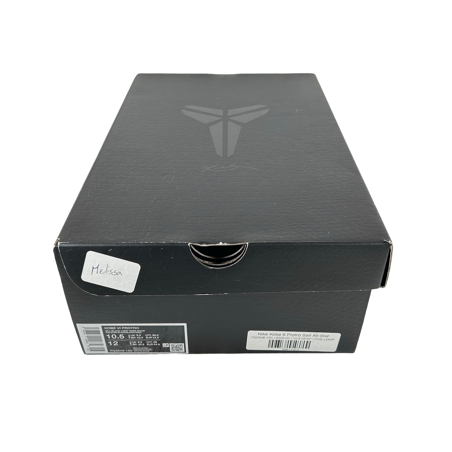FQ3546 100 Nike Kobe 6 Protro Sail All-Star [USED] - 10.5 M (Used)